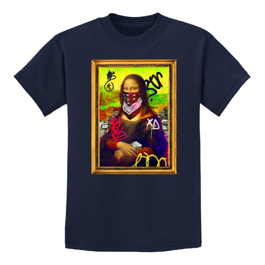 Mona Lisa Sell Out Men's Novelty T-shirt
